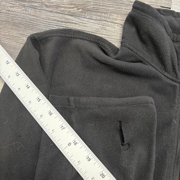 The North Face TKA 100 Black Mens L Quarter Zip Pullover Fleece Jacket Gorpcore - Picture 9 of 10